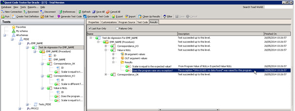 Dell toad code tester