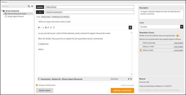 MyReport Messenger