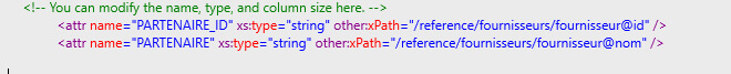 Comment intégrer un fichier XML dans MyReport Data ?