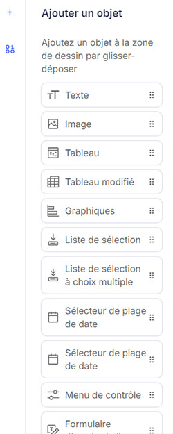 Les rapports dans l'outil de rémunération variable Varicent