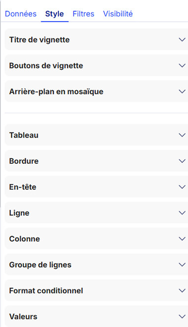 Les rapports dans l'outil de rémunération variable Varicent
