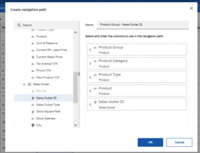 Le Data Module dans IBM Cognos Analytics - IA et interface Web