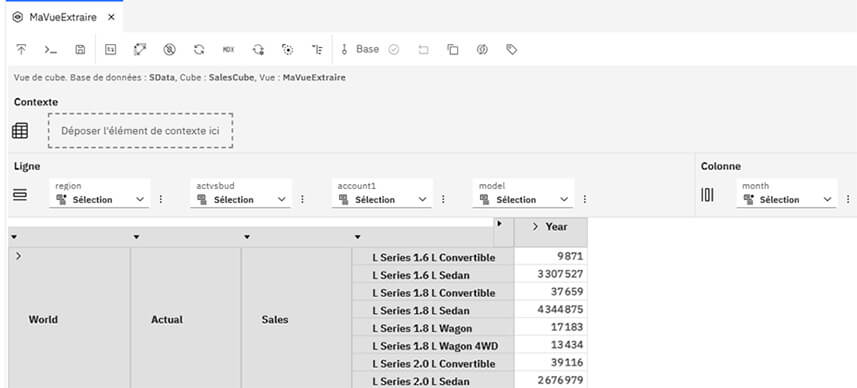 Utilisation des APIs dans Planning Analytics