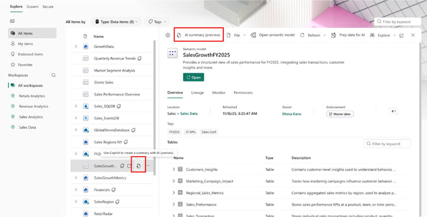 Les nouveautés Microsoft Fabric Janvier 2026
