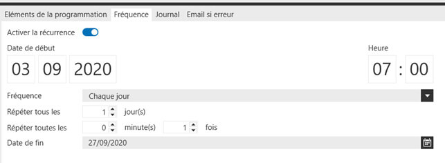 MyReport BE Administrator