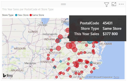 La cartographie dans Power BI