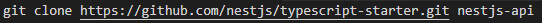 Créer une CRUD avec NestJs