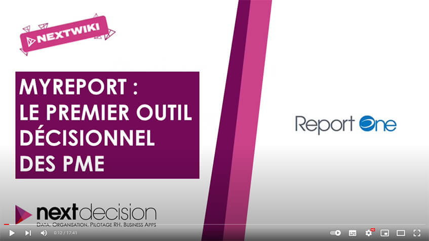 Présentation Démo de MyReport, le premier outil décisionnel des PME