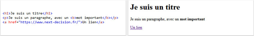 Le HTML, le CSS et le JS : la base du Web