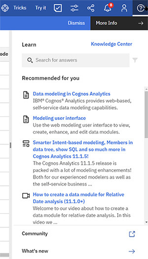 Les nouveautés Cognos Analytics 11.1.6
