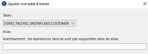 Intégration de données avec Talend et Snowflake