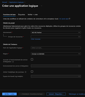 Mise en place d'un système Logic App et Event Hub