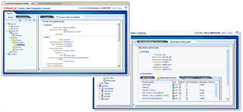 ODI 11 Console