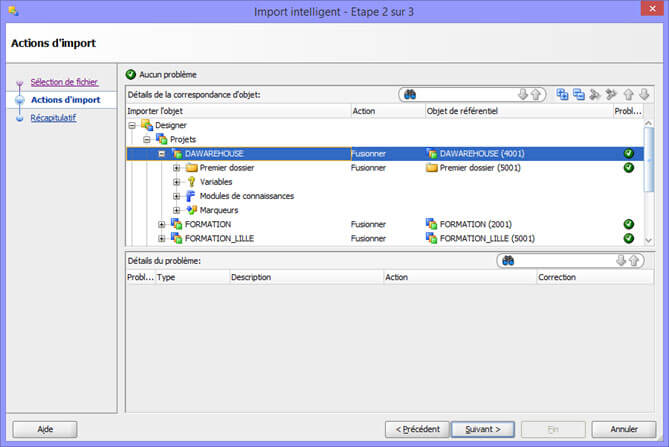 ODI 11 import intelligent