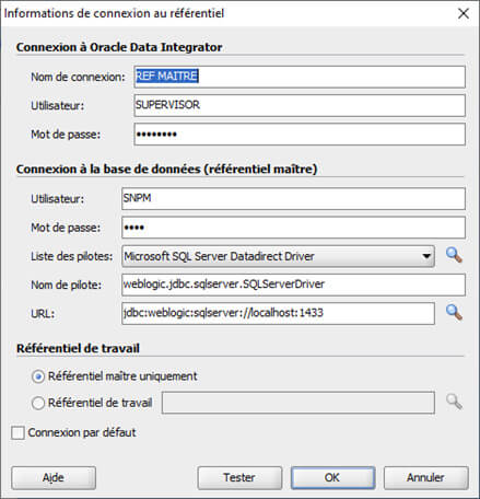 Migration ODI 11g vers la version 12C
