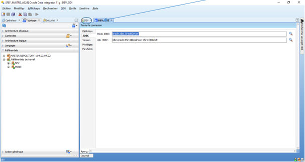 Migration ODI 11g vers la version 12C
