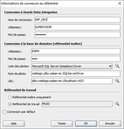 Migration ODI 11g vers la version 12C