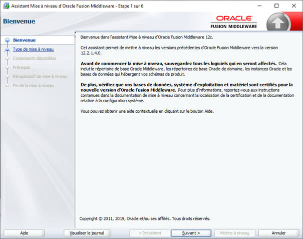 Migration ODI 11g vers la version 12C