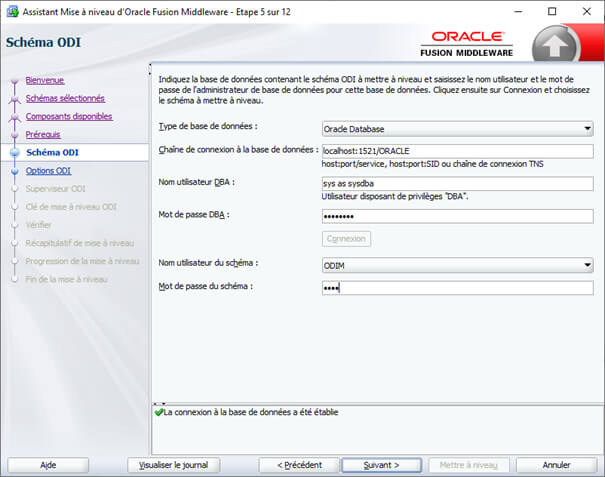 Migration ODI 11g vers la version 12C