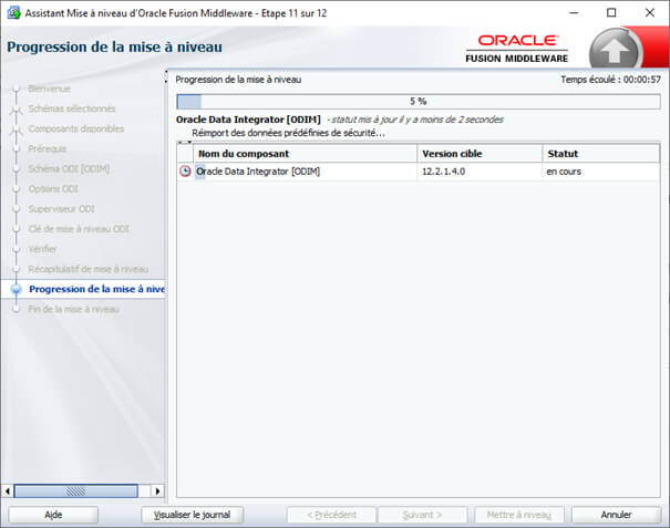 Migration ODI 11g vers la version 12C