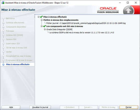 Migration ODI 11g vers la version 12C