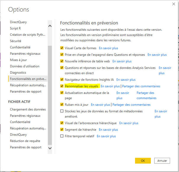 Nouveautés Power BI avril 2020