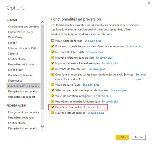 Les nouveautés Power BI Novembre 2020