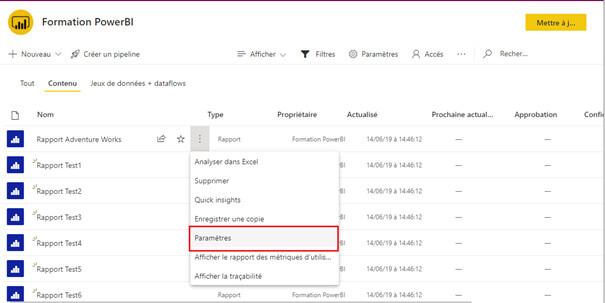 Les nouveautés Power BI Novembre 2020