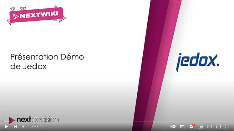 Présentation démo de Jedox