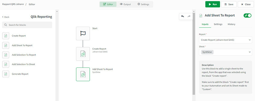 Qlik Reporting Services