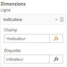 Créer des dimensions personnalisées sur Qlik Sense