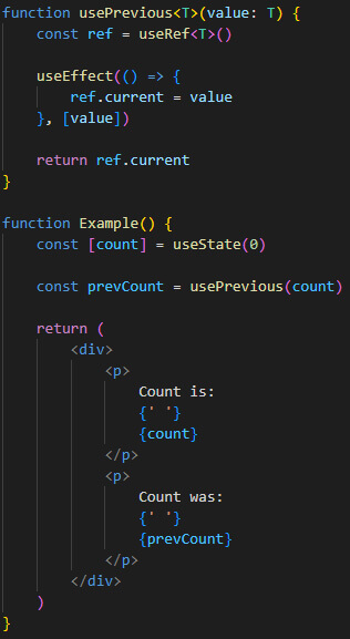 React Hook, les bases