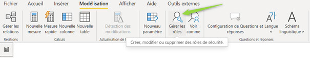 La sécurité d'accès à la ligne (RLS) dans Power BI