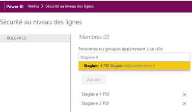 La sécurité d'accès à la ligne (RLS) dans Power BI