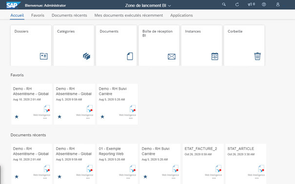 SAP BO BusinessObjects 4.3  - Les nouveautés du service Pack 1