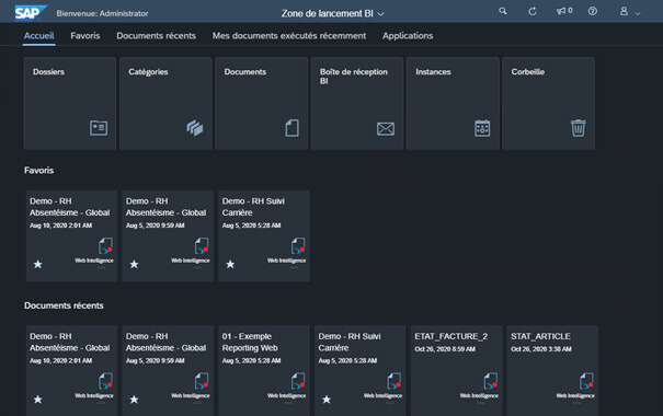 SAP BO BusinessObjects 4.3  - Les nouveautés du service Pack 1