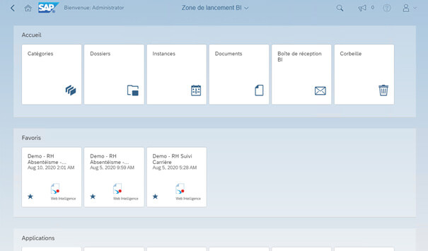 SAP BO BusinessObjects 4.3  - Les nouveautés du service Pack 1