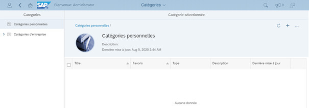 SAP BO BI 4.3 nouvelle interface