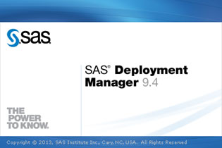 SAS Deployment Manager