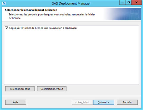 SAS Deployment Manager