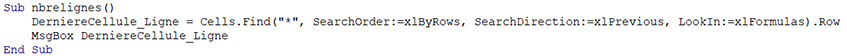 Automatisation avec VBA - Excel