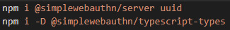 WebAuthn - Mise en place d’une authentification WEB sans mot de passe
