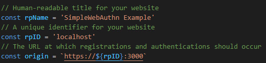 WebAuthn - Mise en place d’une authentification WEB sans mot de passe