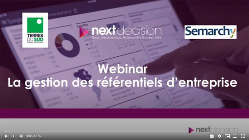 La gestion des référentiels d’entreprise